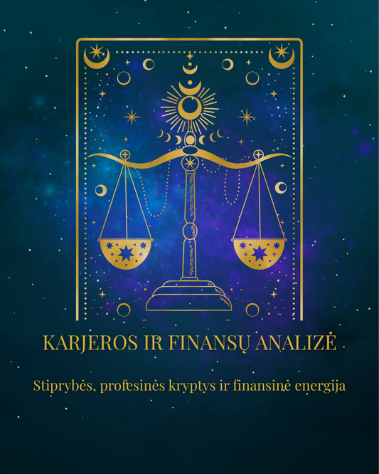 Karjeros ir Finansų Astrologinė Analizė 
